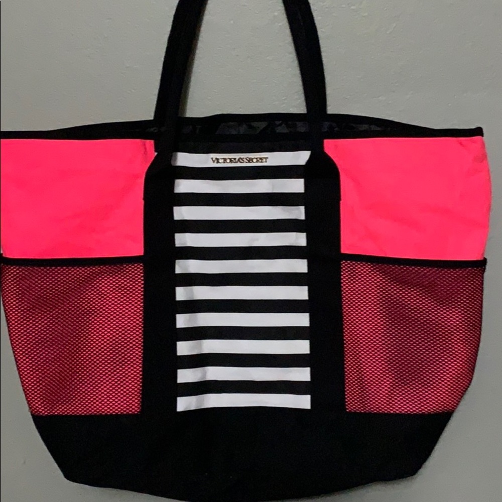 Victoria’s Secret Canvas Tote 🖤💗